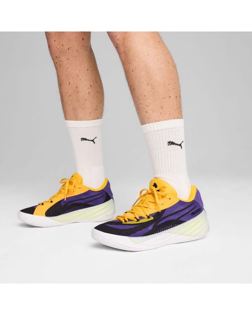 PUMA Pink All-pro Nitrotm Basketball Shoes