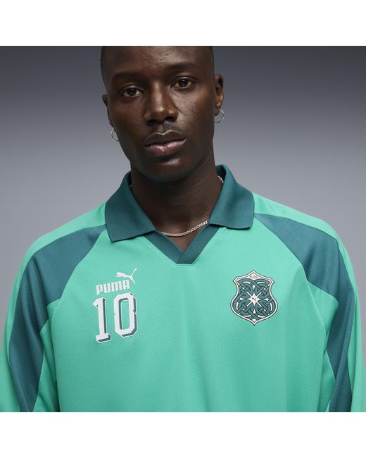 Maillot T7 Drill Future..archive E PUMA en coloris Green