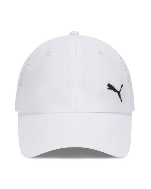 PUMA White Stream 3.0 Adjustable Hat