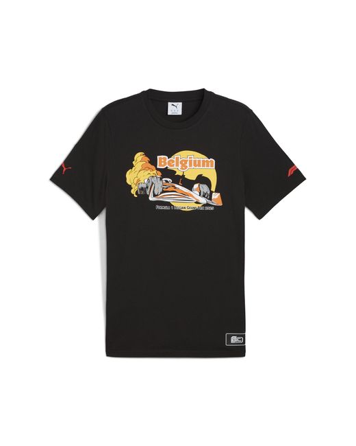 PUMA F1Â Belgiã« Uniseks T-Shirt, Maat in het Black