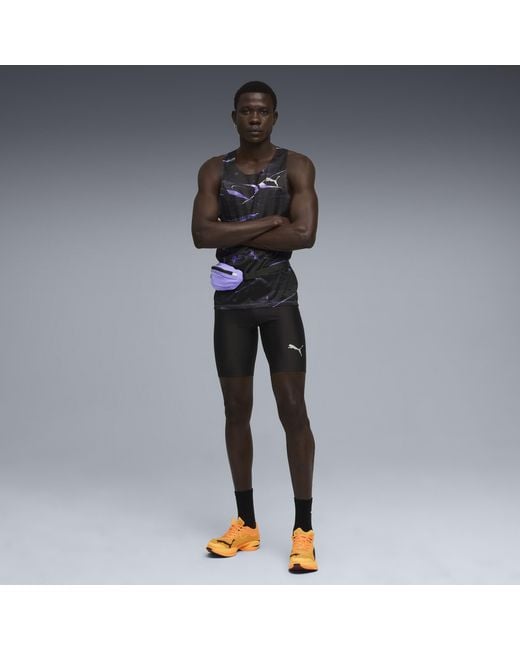 PUMA Black Raceday Ultraform Stretch 9" Running Short Compression Tights
