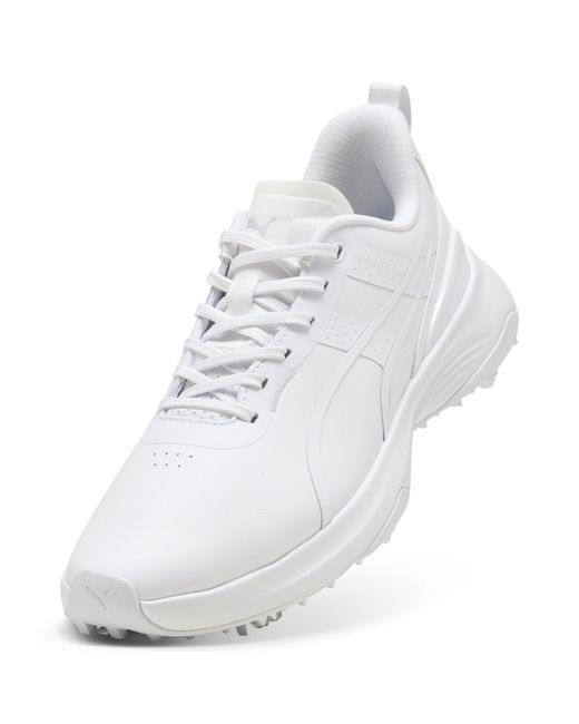 PUMA White Ignite Blaze 3 Golf Shoes