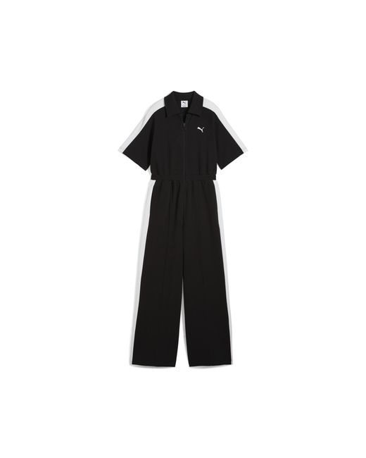 Mono De Manga Corta T7 Para Mujer, Ropa, Negro PUMA de color Black