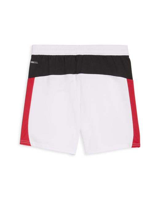 PUMA White Ac Milan 25/26 Shorts Teenager, Kleidung, /Rot