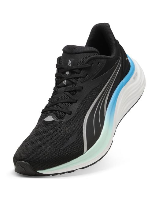 PUMA Electrify Nitro 4 Laufschuhe Herren, Sport, /Mint Melt/Speed Blau in Black für Herren