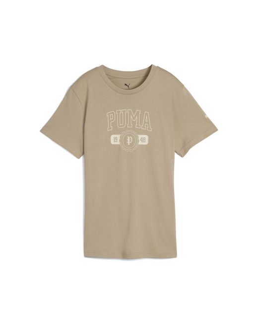 PUMA Brown Throwback T-Shirt