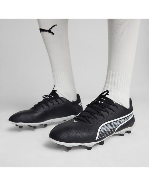 PUMA King Pro Fg/ag Football Boots Voor in het Black