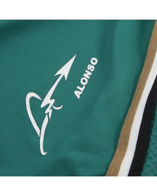 T-Shirt X Aston Martin Aramco F1 Team Replica Alonso Da Uomo, Accessori, Verde di PUMA in Green da Uomo