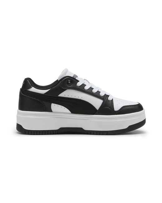 PUMA White Rebound Femme Low Sneakers