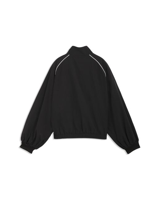 PUMA Black T7 Balloon Jacket