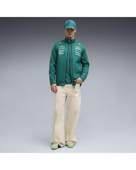 PUMA Green X Aston Martin Aramco F1 Team Replica Jacket