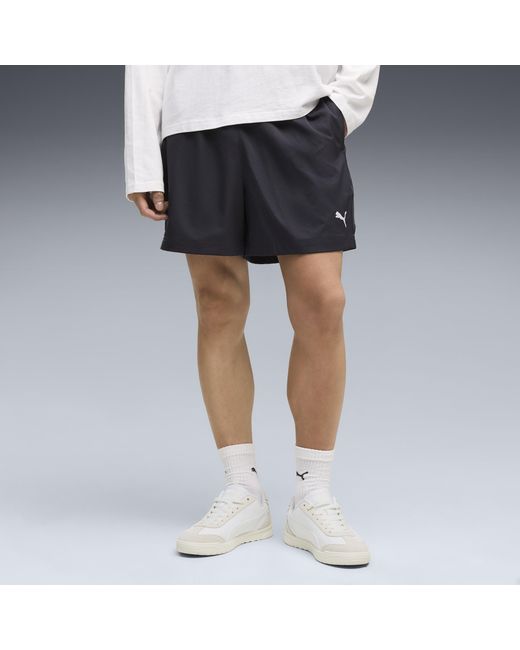 PUMA Blue Essentials Woven Shorts 5" for men