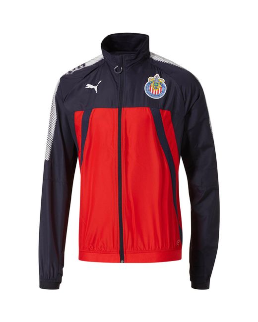 PUMA Red Chivas Stadium Vent Thermo-r Jacket for men