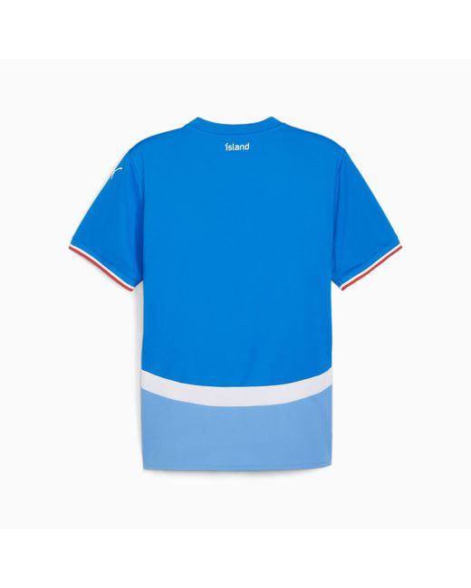 Camiseta de Fútbol de Islandia 2024 (Local) PUMA de hombre de color Blue