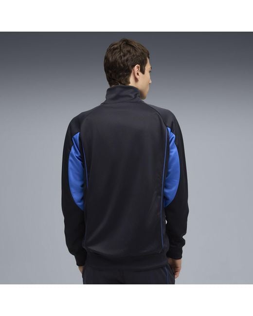 PUMA Blue Sport Poly Track Jacket for men