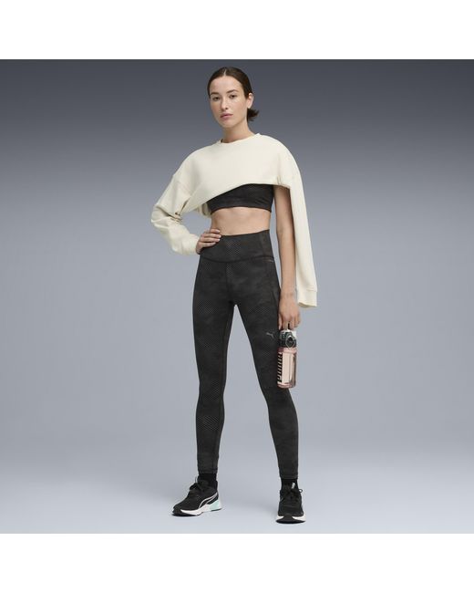 Mallas De Tejido Cloudspun De Cintura Alta Para Mujer, Accesoiros, Negro PUMA de color Black