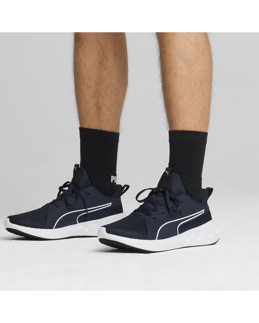 PUMA Blue Softride Carson Running Shoes for men