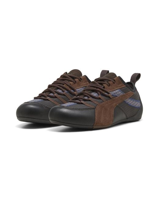 PUMA Brown Klim Patch Sneakers Schuhe