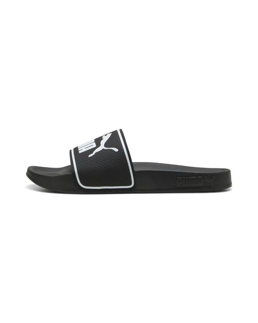 PUMA Black Leadcat 2.0 Sandals for men