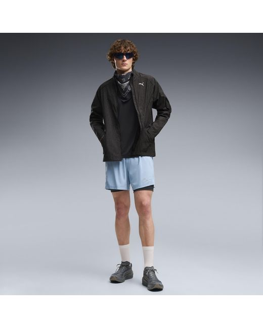 PUMA Black Brightstride Windcell Jacket for men