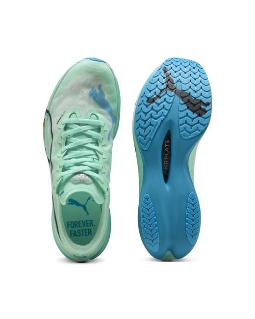 PUMA Blue Deviate Nitroâ Elite 3 Running Shoes for men