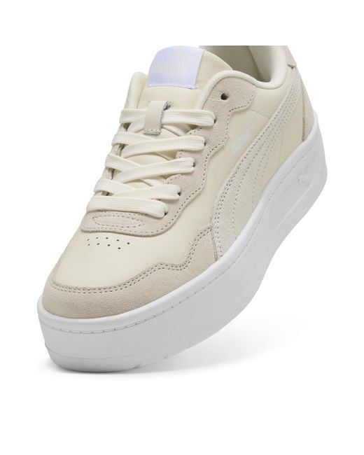 Zapatillas Court Lally Skye Suede Para Mujer PUMA de color White
