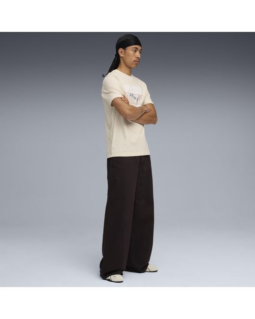 T-shirt À Motifs Superposés PUMA pour homme en coloris Natural