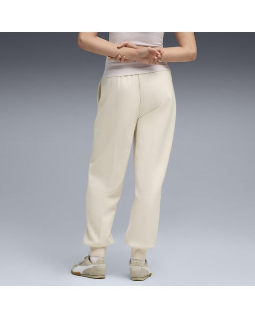 PUMA Her Joggingbroek Met Hoge Taille Voor Maat in het Natural