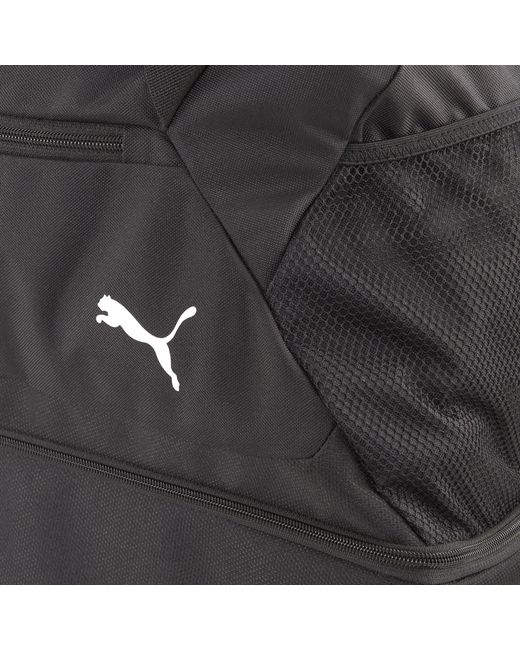 PUMA Black Teamgoal Medium Football Teambag With Ball Compartment for men