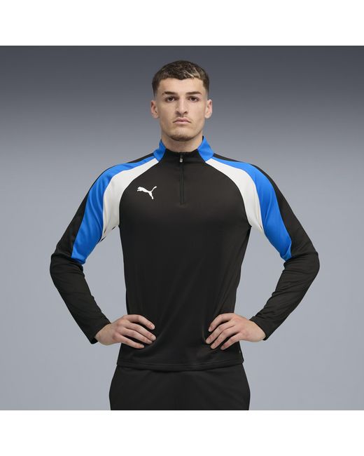 PUMA Individualliga Top Mit Viertellangem Reißverschluss Herren, Sport, /Weiß/Ultra Blau in Blue für Herren