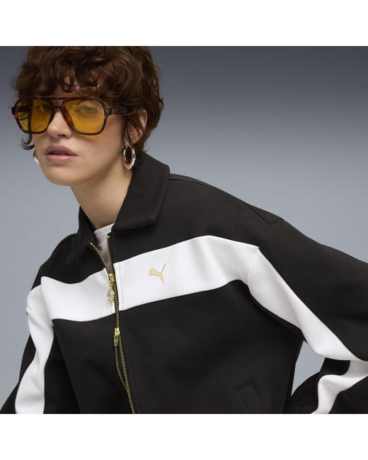 PUMA Black T7 Relaxed Trainingsjacke Damen, Kleidung