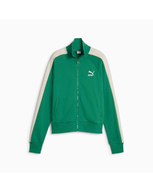 PUMA Green Iconic T7 Track Jacket