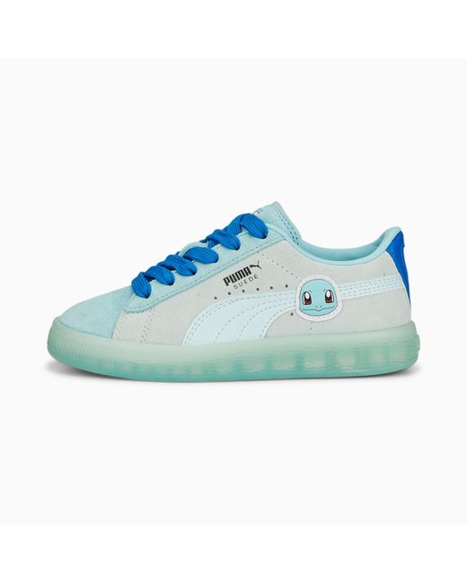 PUMA X POKÉMON Suede Schiggy Sneakers Kinder Schuhe in Blau | Lyst AT