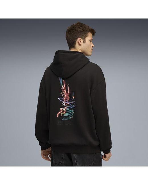 PUMA X Bmw M Motorsport Cao Fei Racer Hoodie Herren, Accessoires in Black für Herren