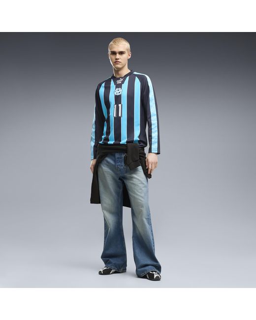 PUMA Olympique De Marseille King Relaxed Shirt Voor Maat in het Blue voor heren