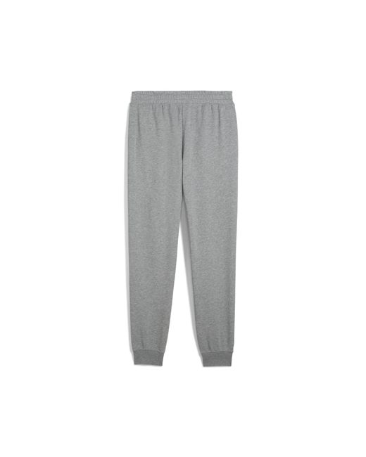 PUMA Gray Essentials Fleece Sweatpants for men