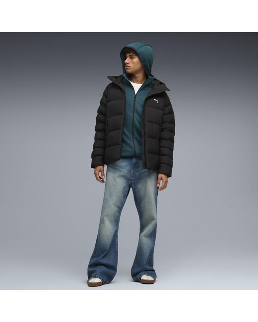 Giacca Mono Con Cappuccio Da Uomo, Abbigliamento, Nero di PUMA in Black da Uomo