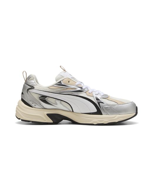 PUMA White Milenio Tech Sneakers Schuhe, Warm