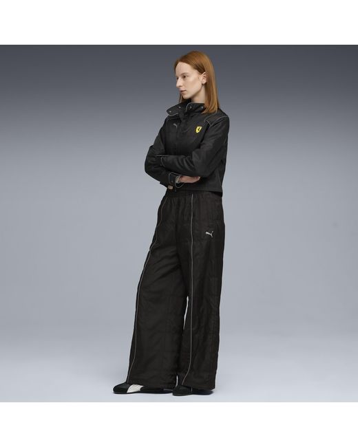 PUMA Scuderia Ferrari Hp Premium Geweven Broek Voor Maat in het Black