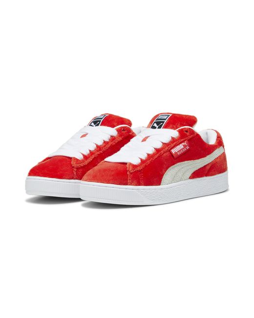 Zapatillas De Felpa Suede Xl PUMA de hombre de color Red