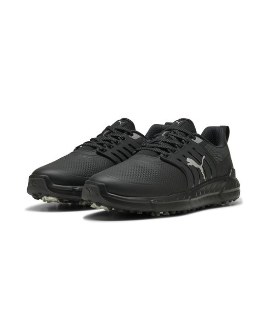PUMA Black Ignite Elevate 2 Tour Golf Shoes for men
