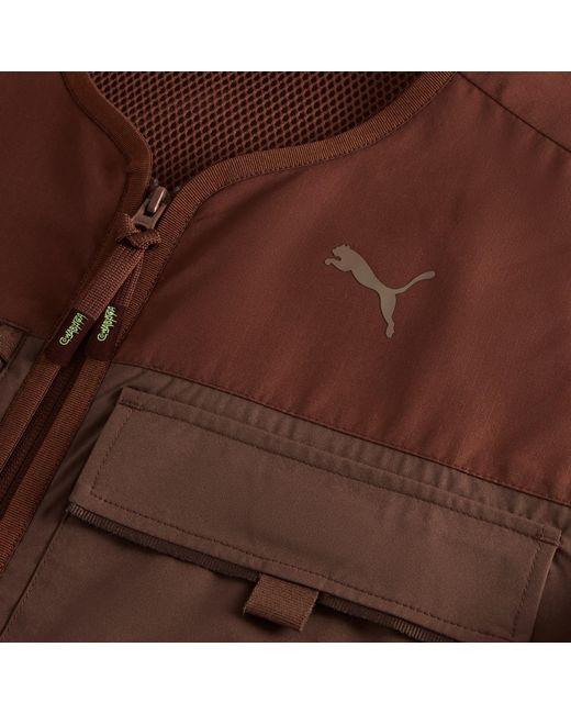 PUMA X Tmnt Tech Cargovest in het Brown voor heren
