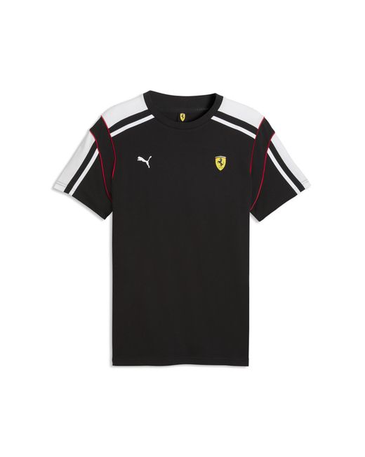 PUMA Black Scuderia Ferrari Mt7 T-Shirt for men