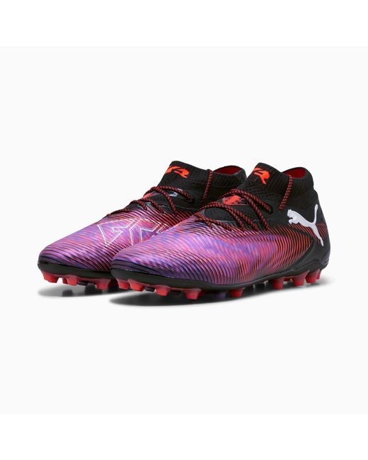 PUMA Purple Future 8 Ultimate Mg Football Boots /Glowing for men