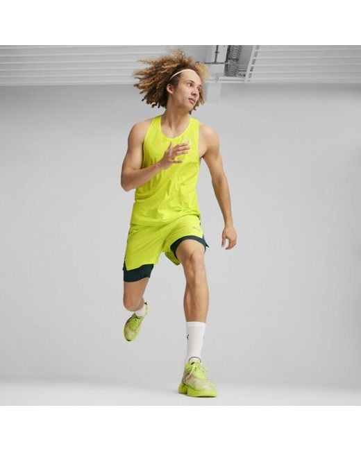 PUMA Green Fast-R Nitroâ Elite 2 Running Shoes for men