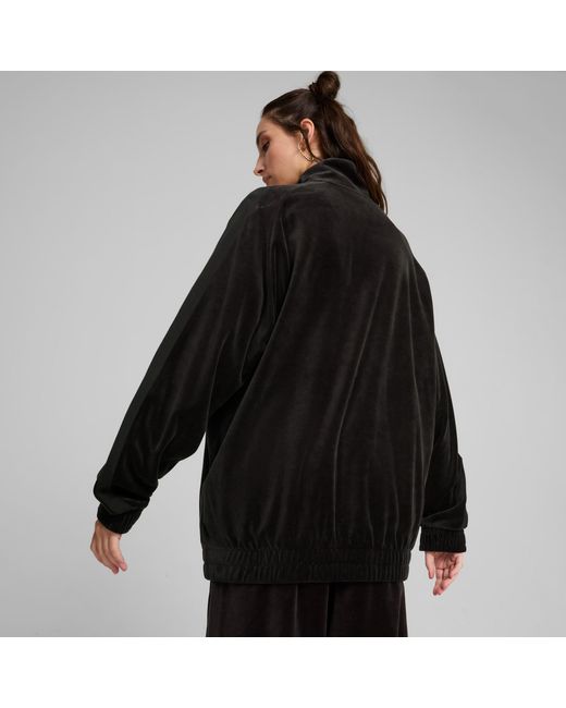 PUMA T7 Oversized Trainingsjack Voor in het Black