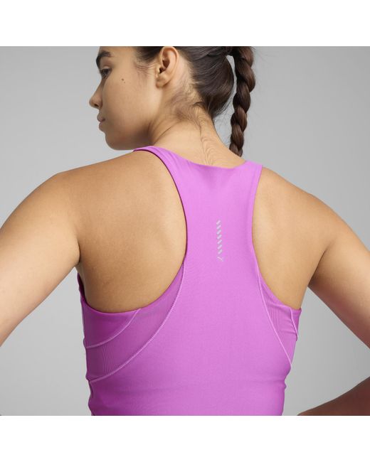 PUMA Purple RACEDAY ULTRAFORM Crop Top