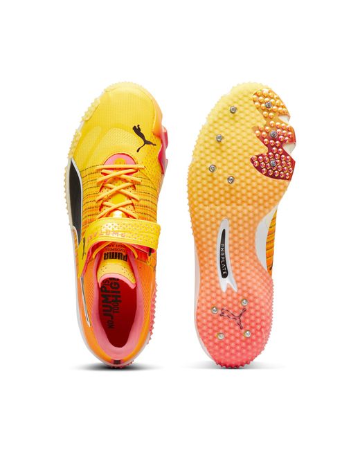 PUMA Evospeed High Jump Nitro Elite Spikes Für Herren in Orange für Herren
