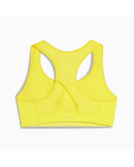 PUMA Yellow 4keeps Run Bra Sports