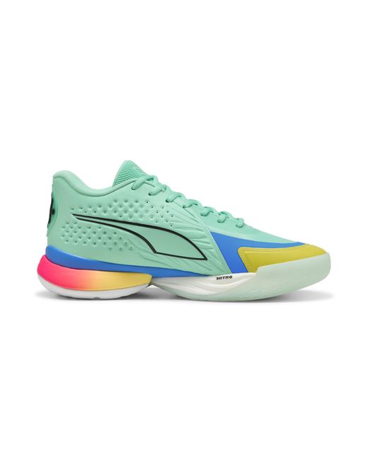 PUMA Green Stewie 5 Turbo Basketball Shoes